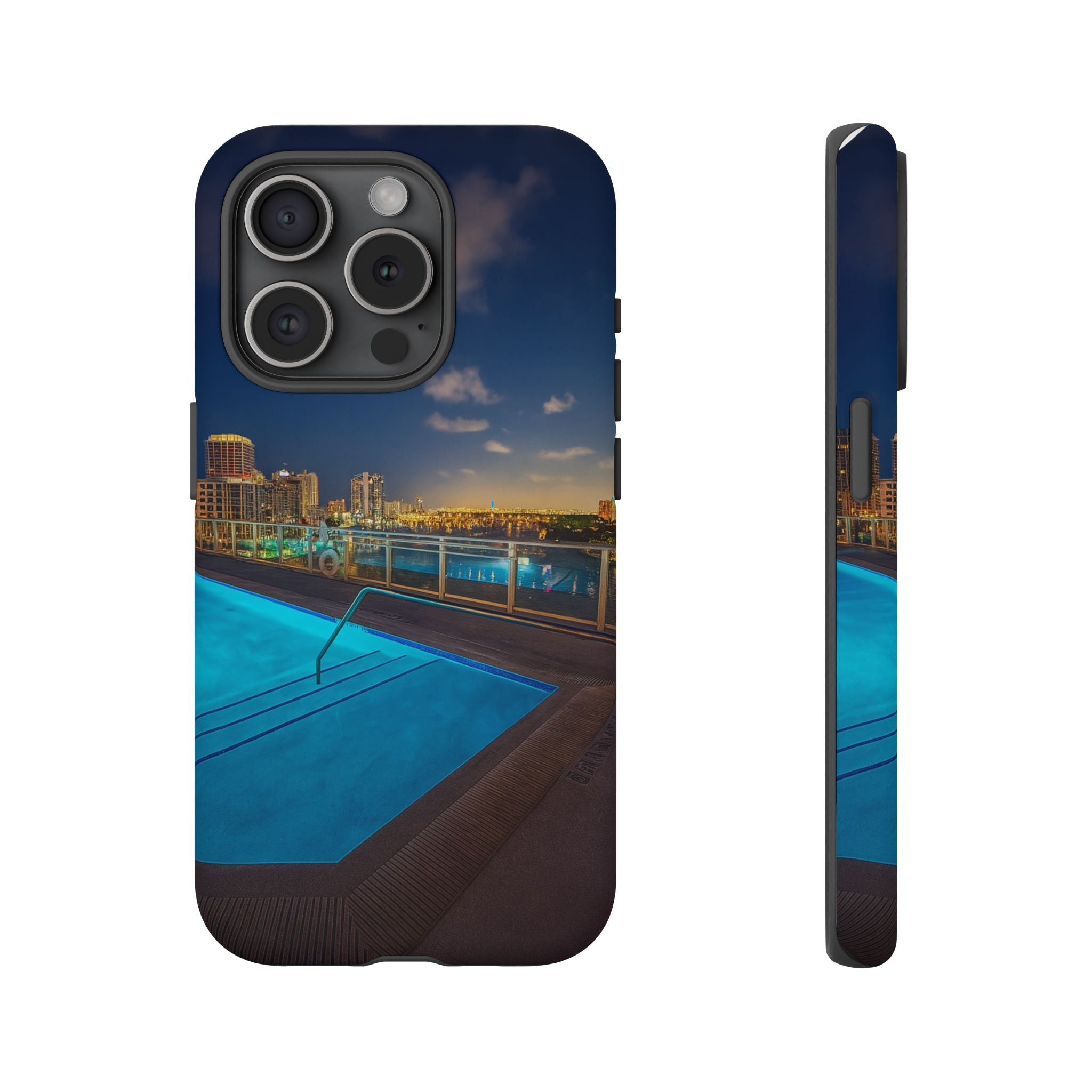 "Skyline Reflections" – Printed Phone Case