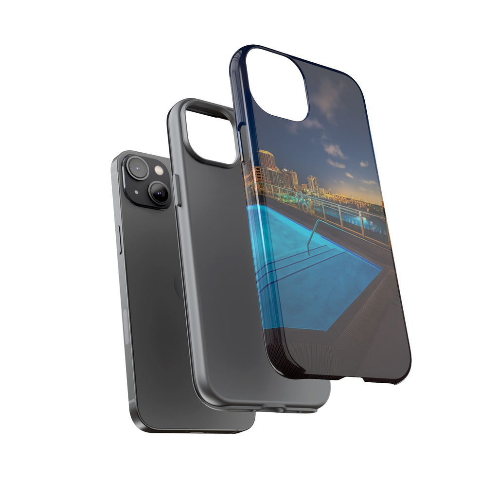 "Skyline Reflections" – Printed Phone Case