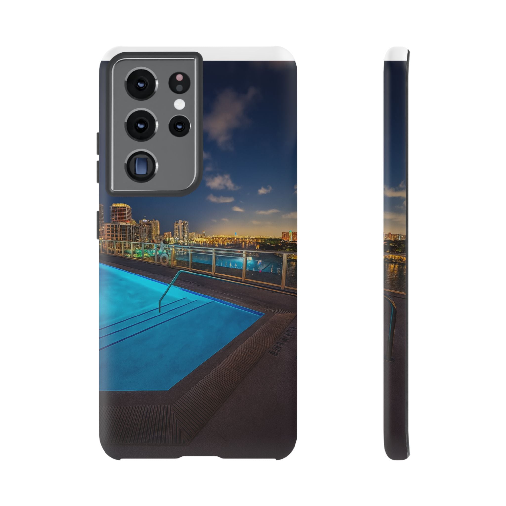 "Skyline Reflections" – Printed Phone Case