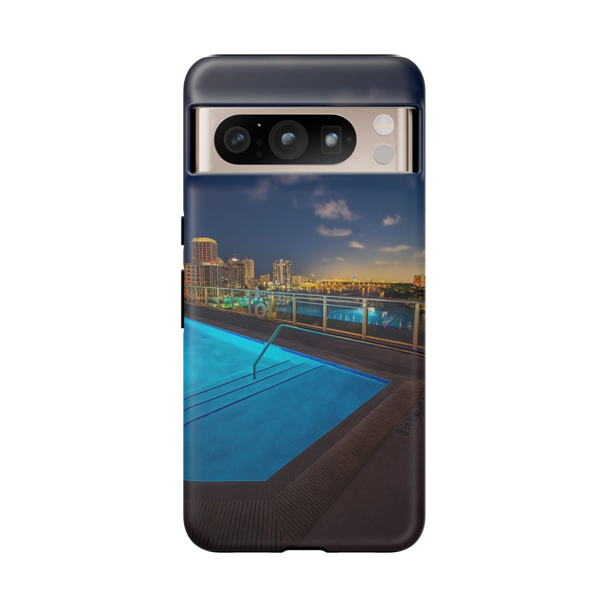 "Skyline Reflections" – Printed Phone Case