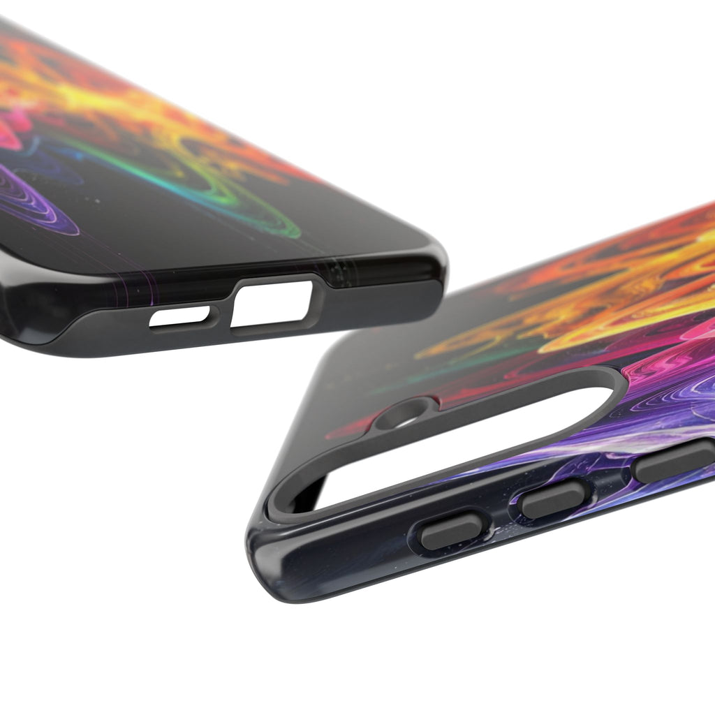 Resonant Spectrum: Digital Sound Wave Visualization, Chromatic Energy Flow - L’Art Suprême Phone Case