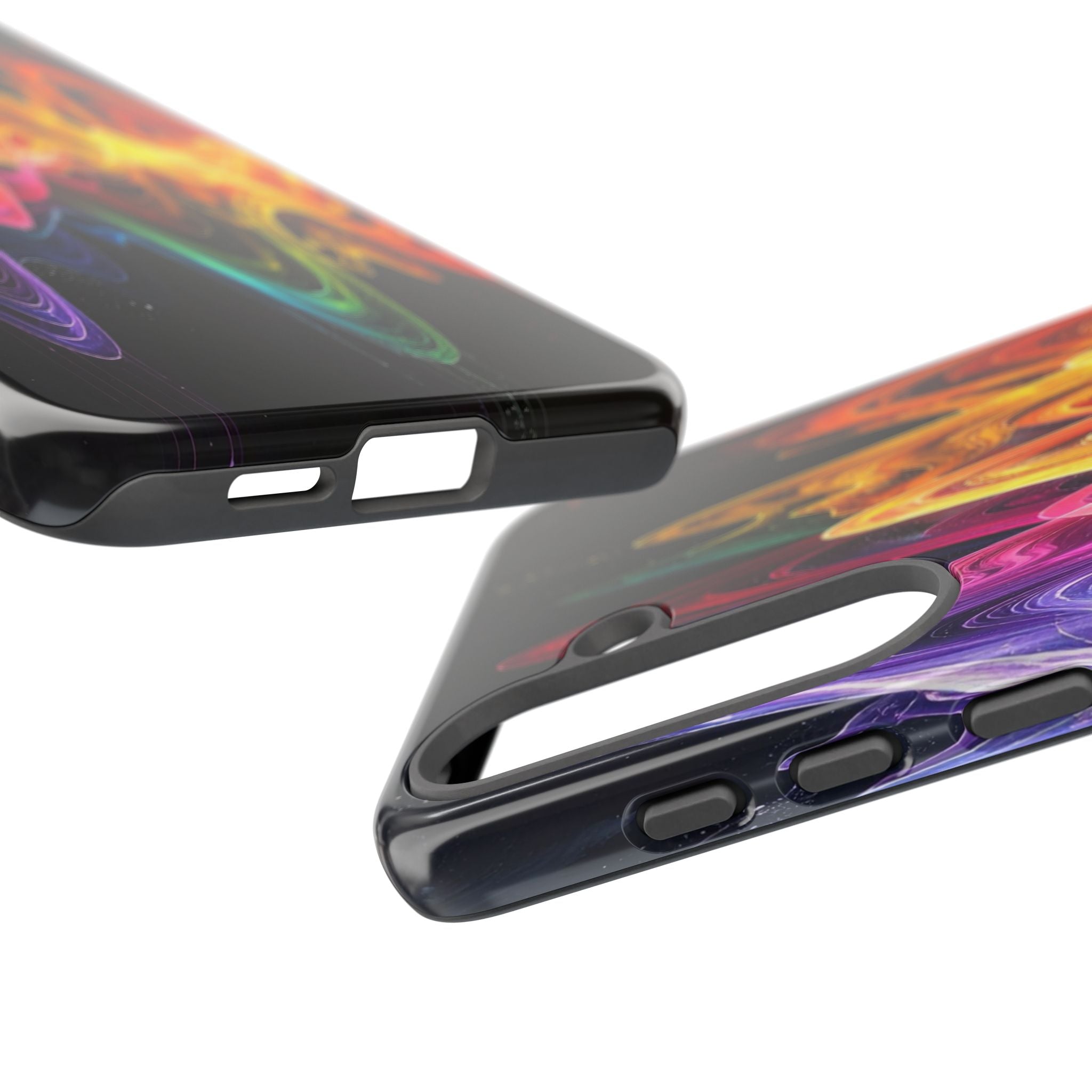 Resonant Spectrum: Digital Sound Wave Visualization, Chromatic Energy Flow - L’Art Suprême Phone Case