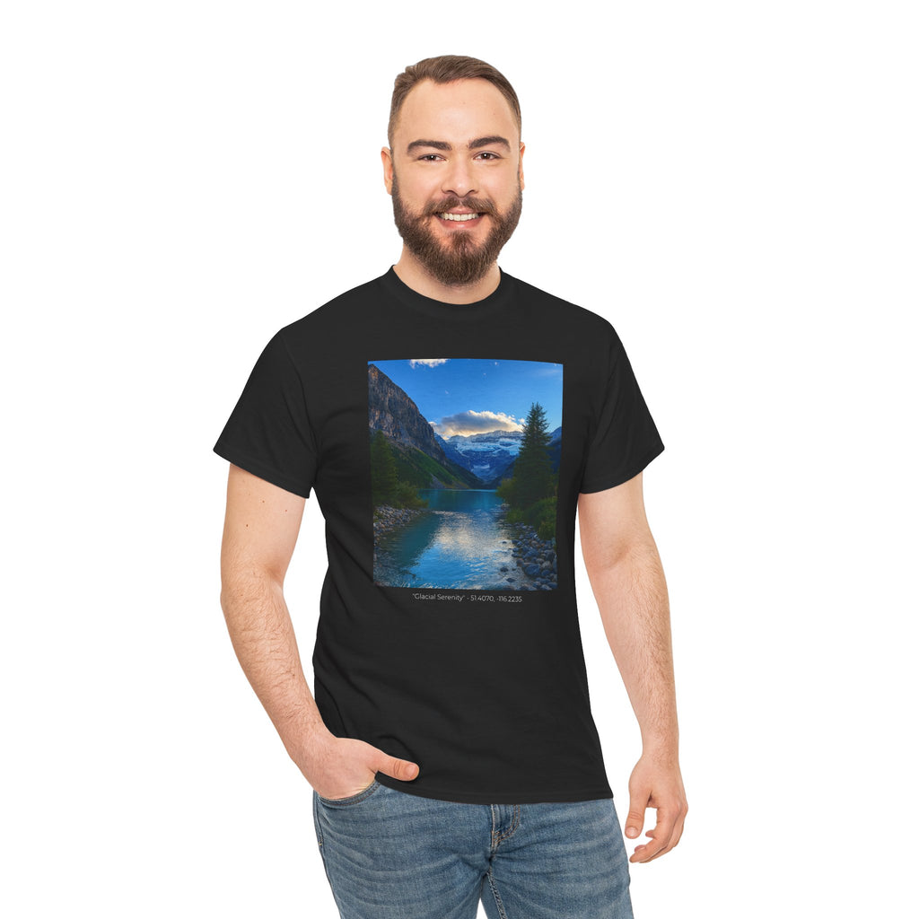 “Glacial Serenity” – Luxe T-Shirt