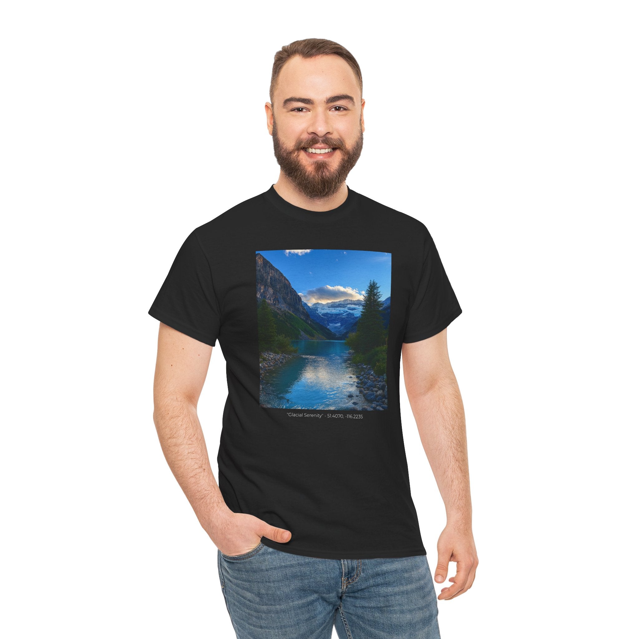 “Glacial Serenity” – Luxe T-Shirt