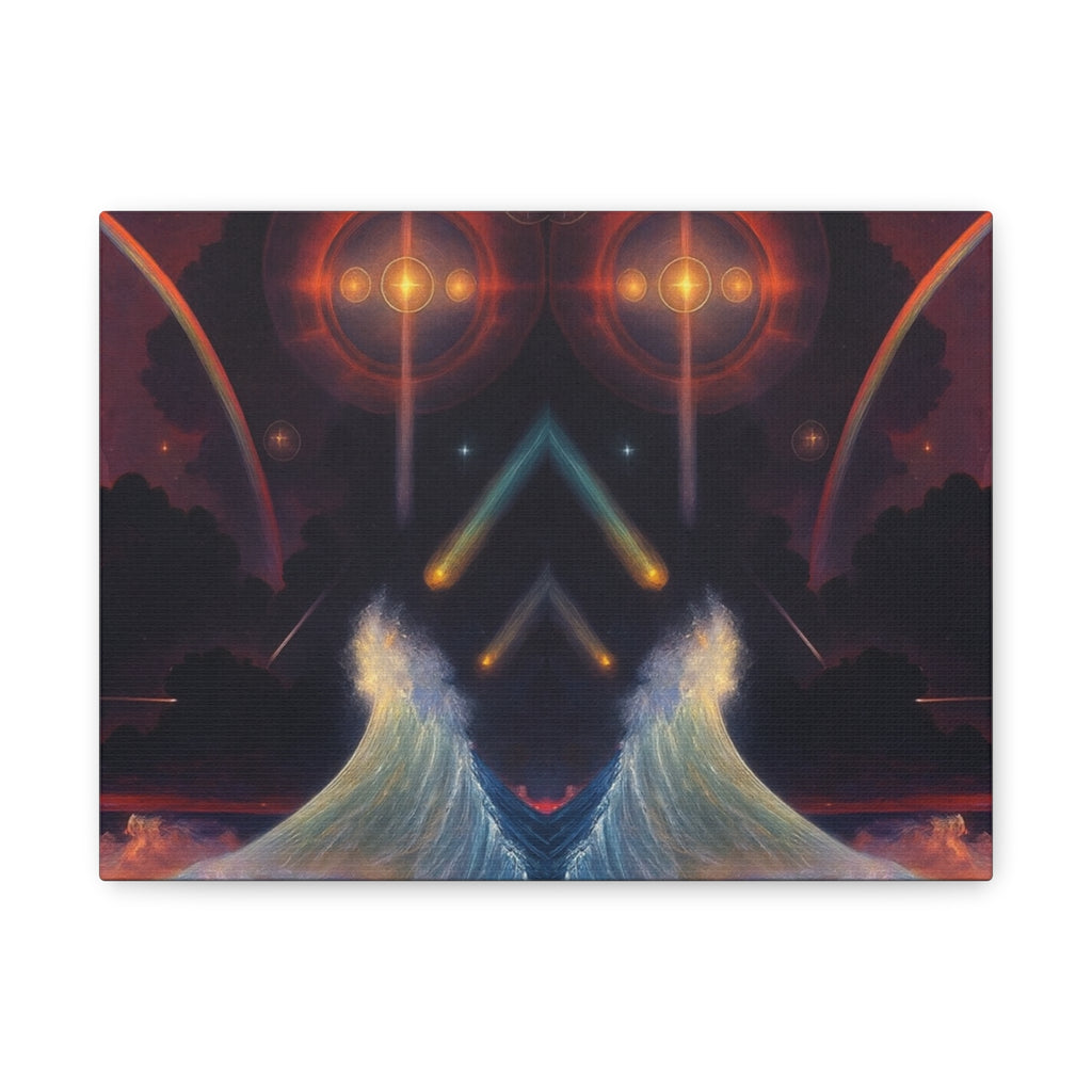 "Celestial Tides" – Gallery Canvas Print