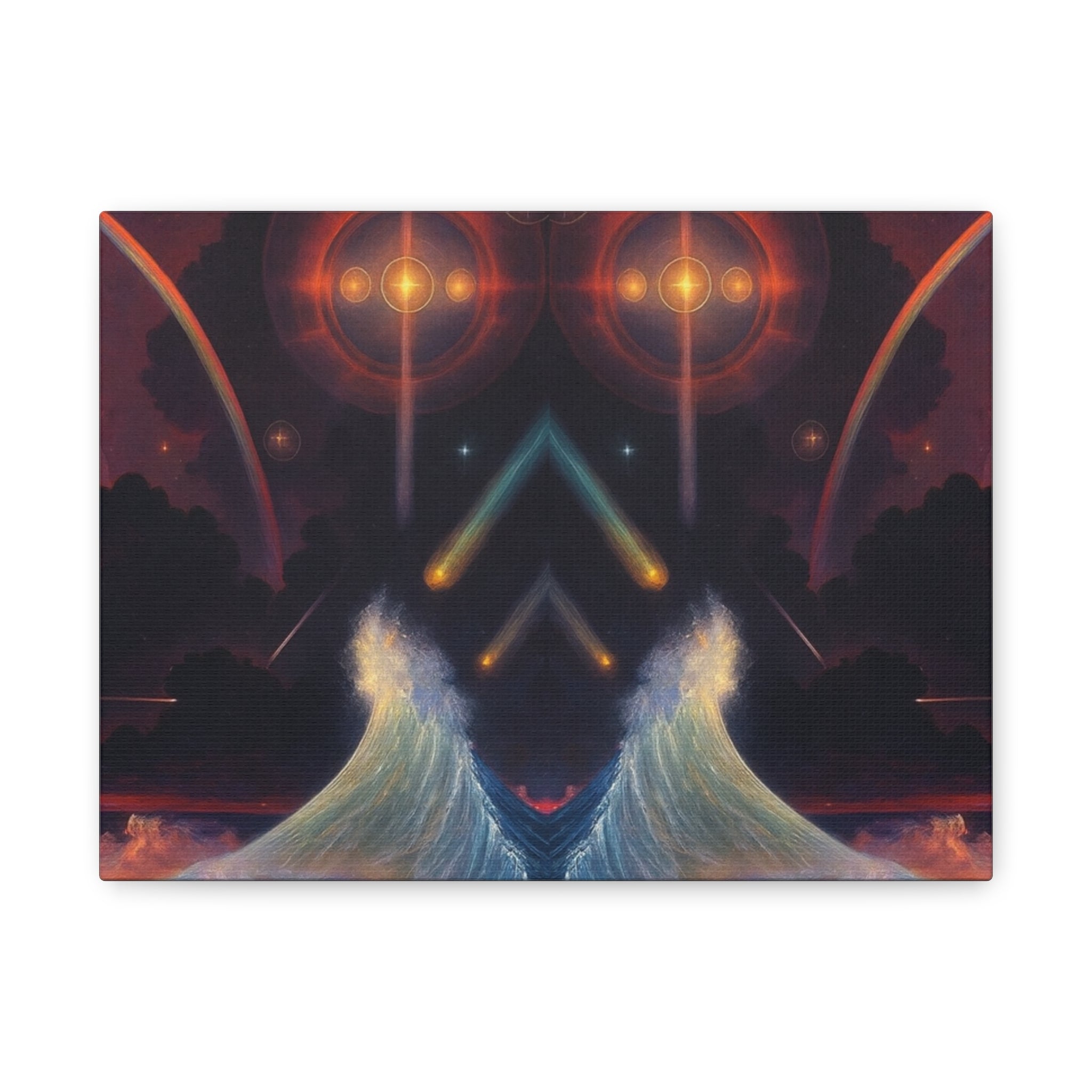 "Celestial Tides" – Gallery Canvas Print