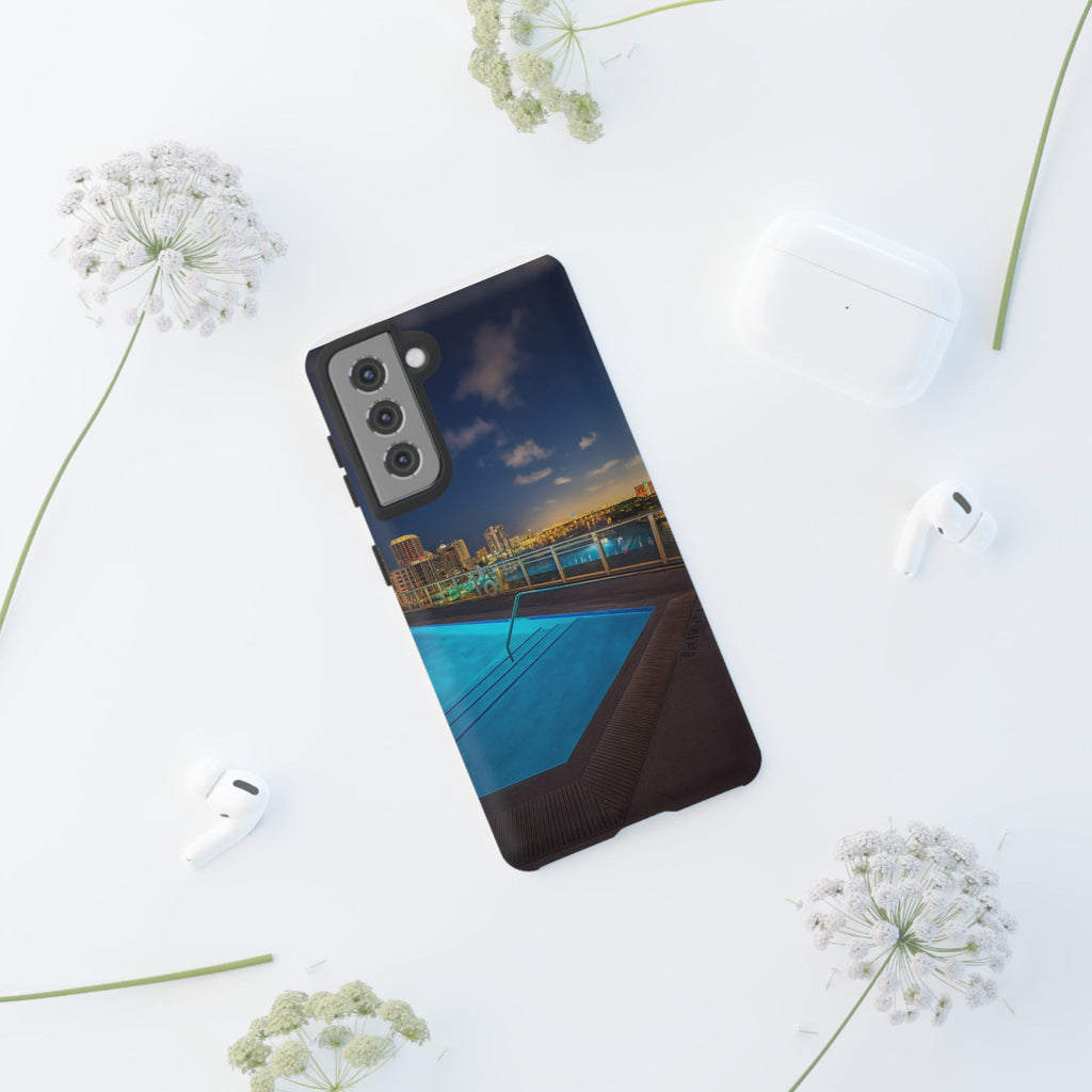 "Skyline Reflections" – Printed Phone Case