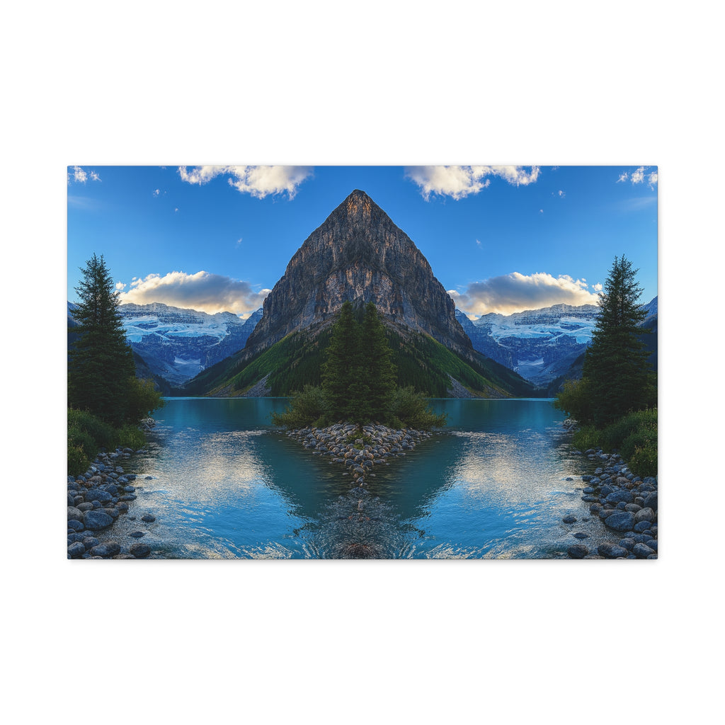"Glacial Reflections" – Gallery Canvas Print