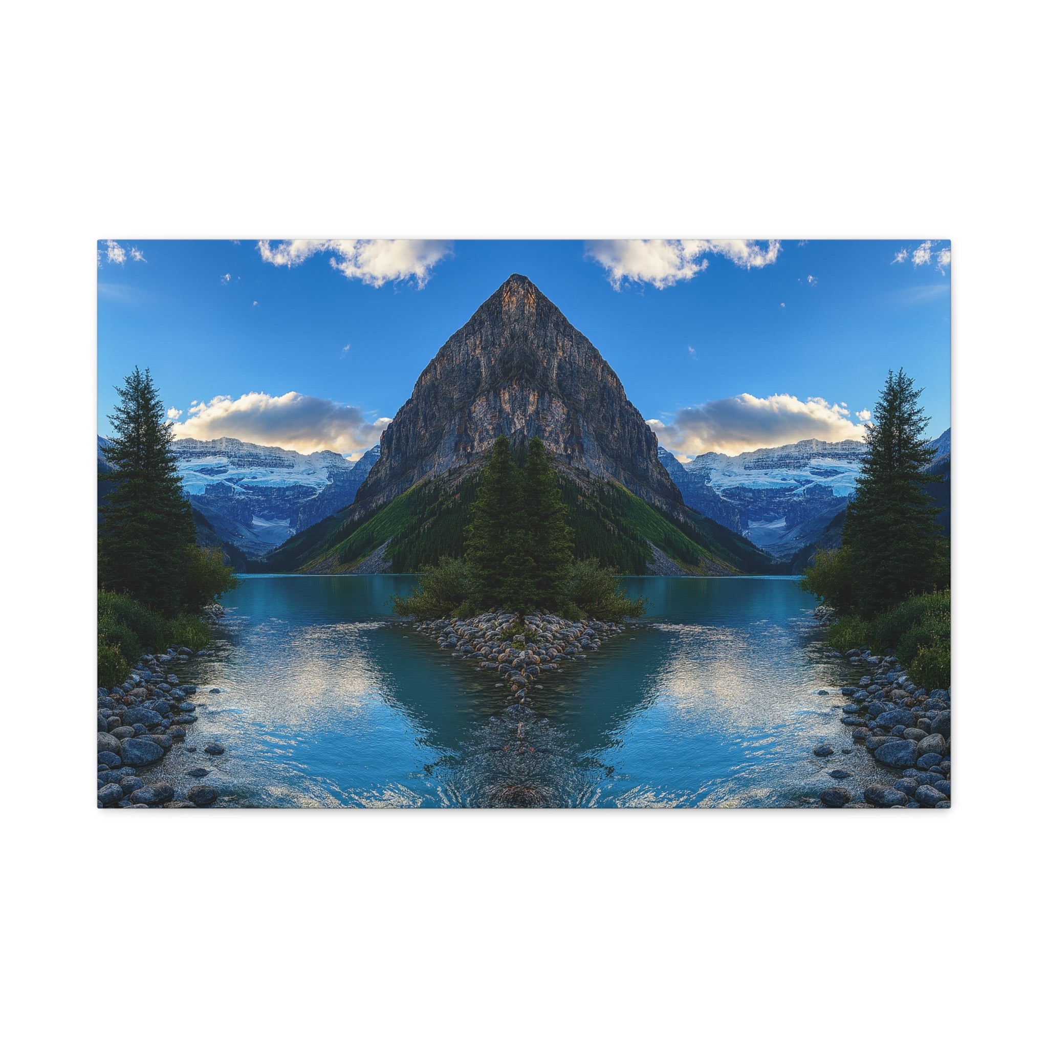 "Glacial Reflections" – Gallery Canvas Print