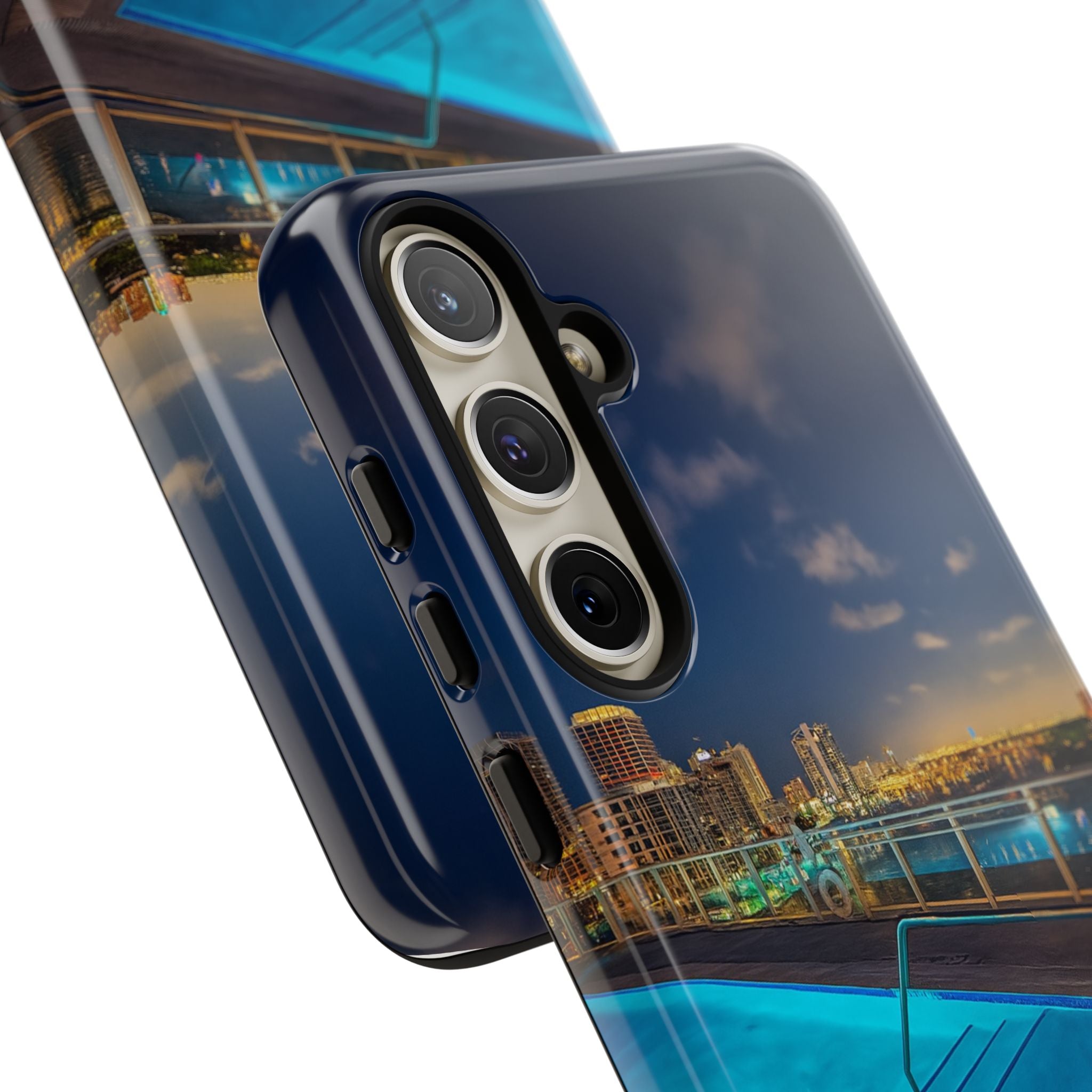 "Skyline Reflections" – Printed Phone Case