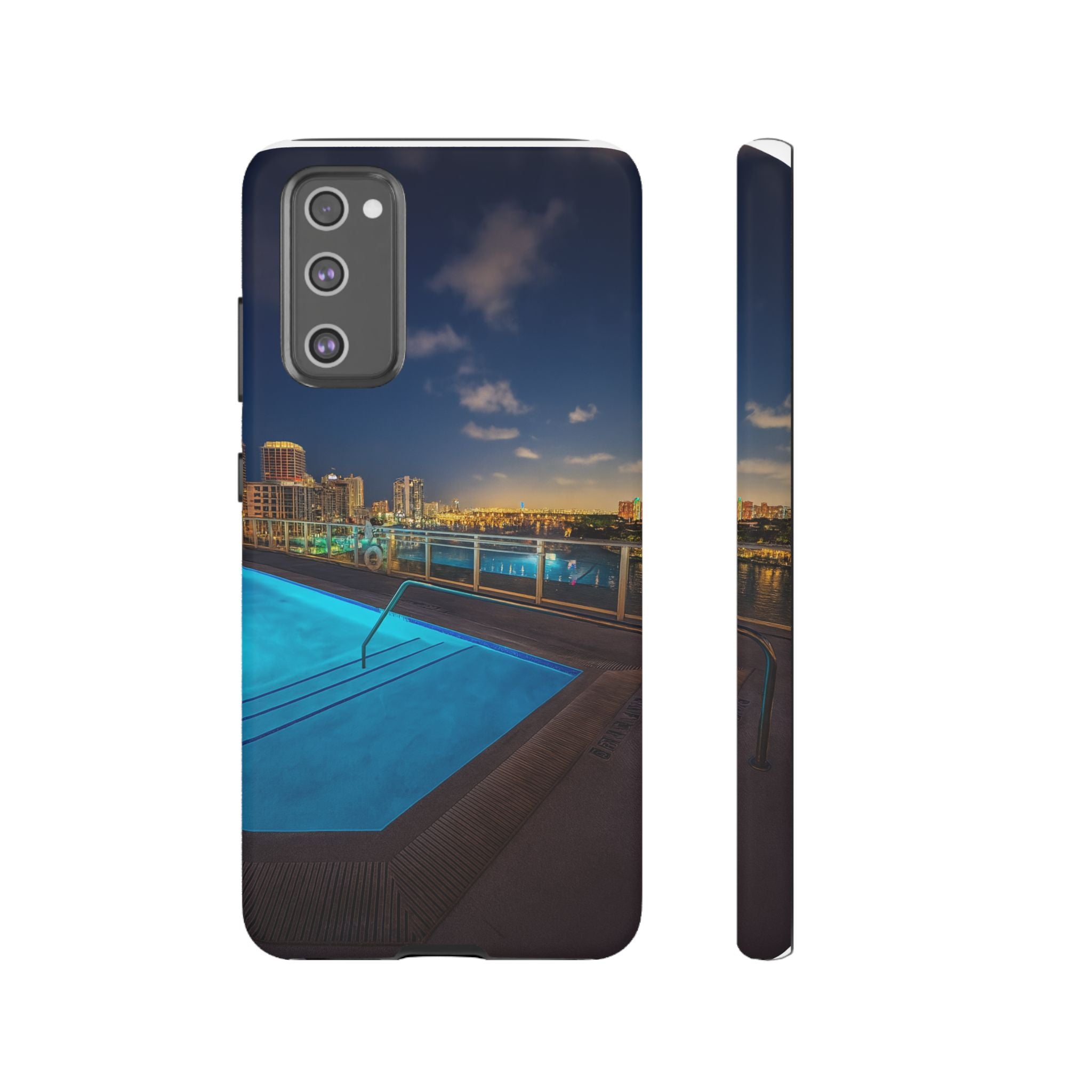"Skyline Reflections" – Printed Phone Case