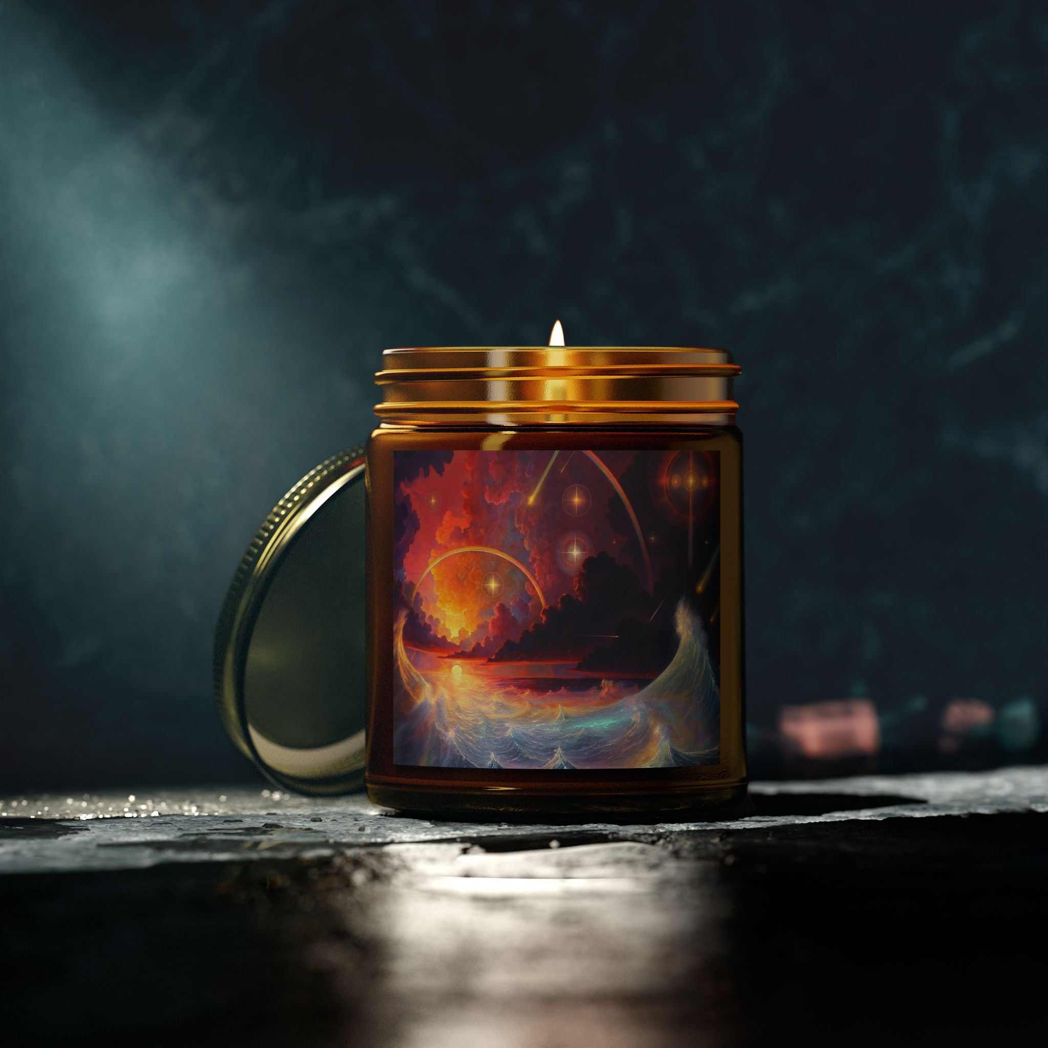 "Celestial Tides" – Drift Candle