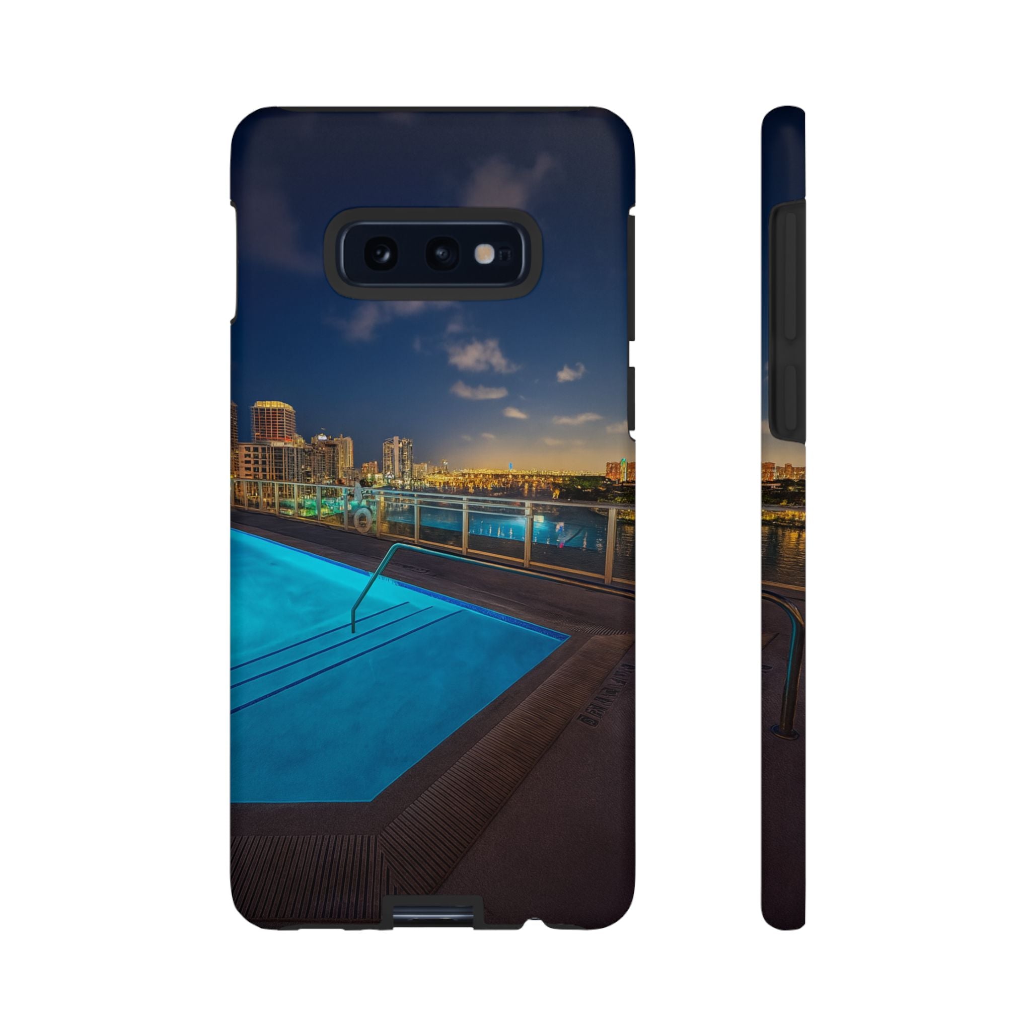 "Skyline Reflections" – Printed Phone Case