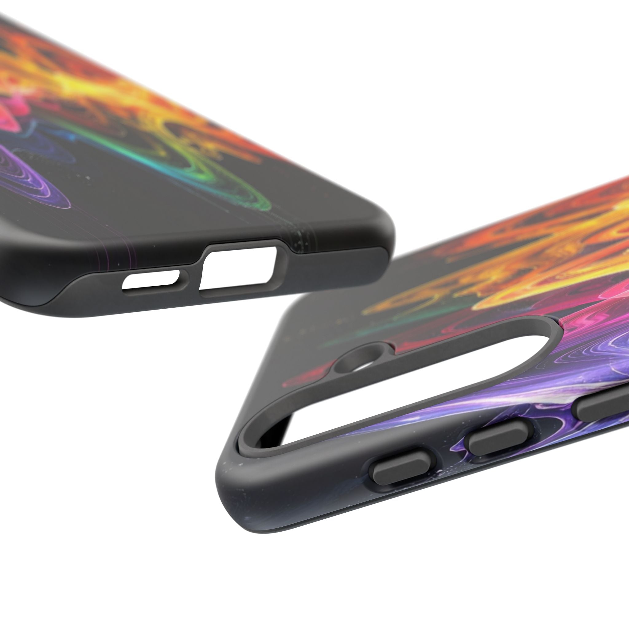 Resonant Spectrum: Digital Sound Wave Visualization, Chromatic Energy Flow - L’Art Suprême Phone Case