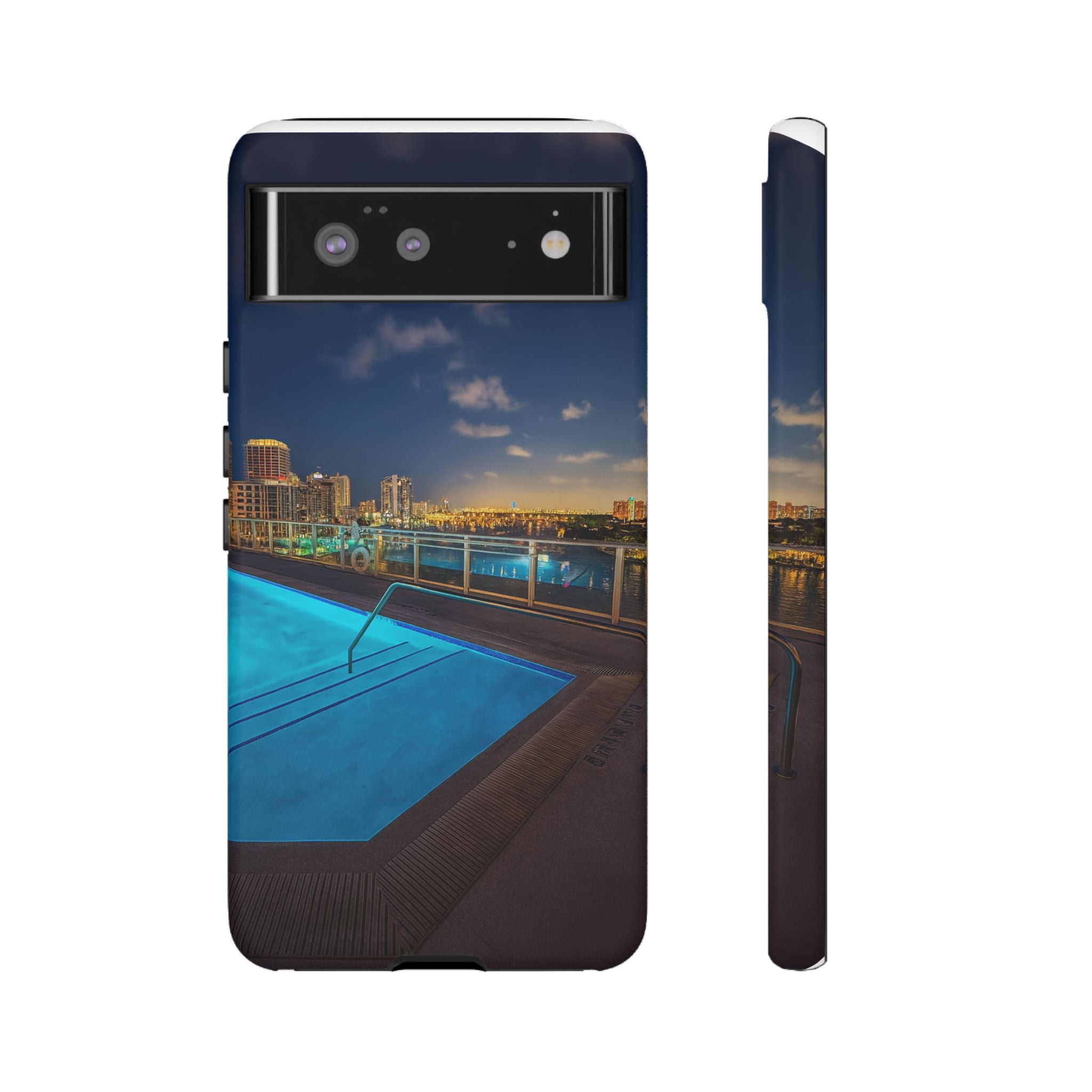 "Skyline Reflections" – Printed Phone Case