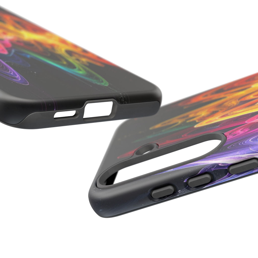 Resonant Spectrum: Digital Sound Wave Visualization, Chromatic Energy Flow - L’Art Suprême Phone Case