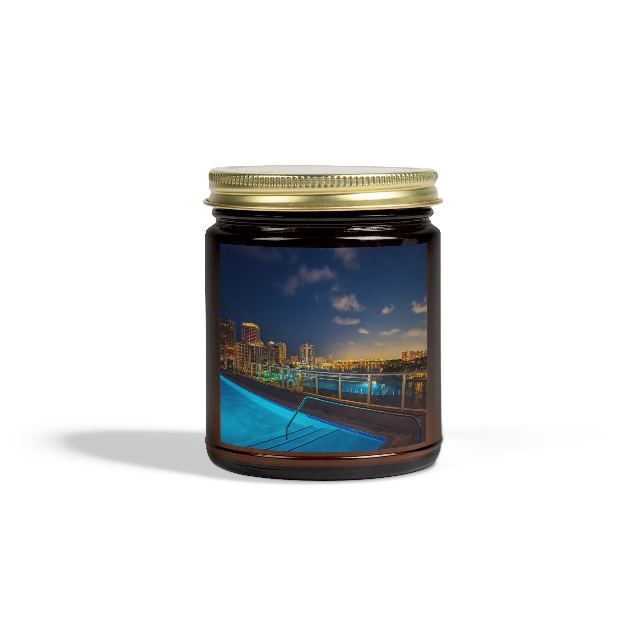 "Skyline Reflections" - Drift Candle