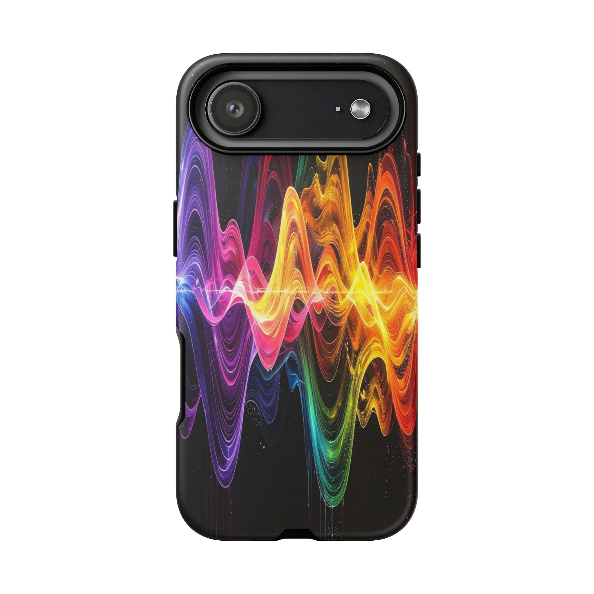 Resonant Spectrum: Digital Sound Wave Visualization, Chromatic Energy Flow - L’Art Suprême Phone Case