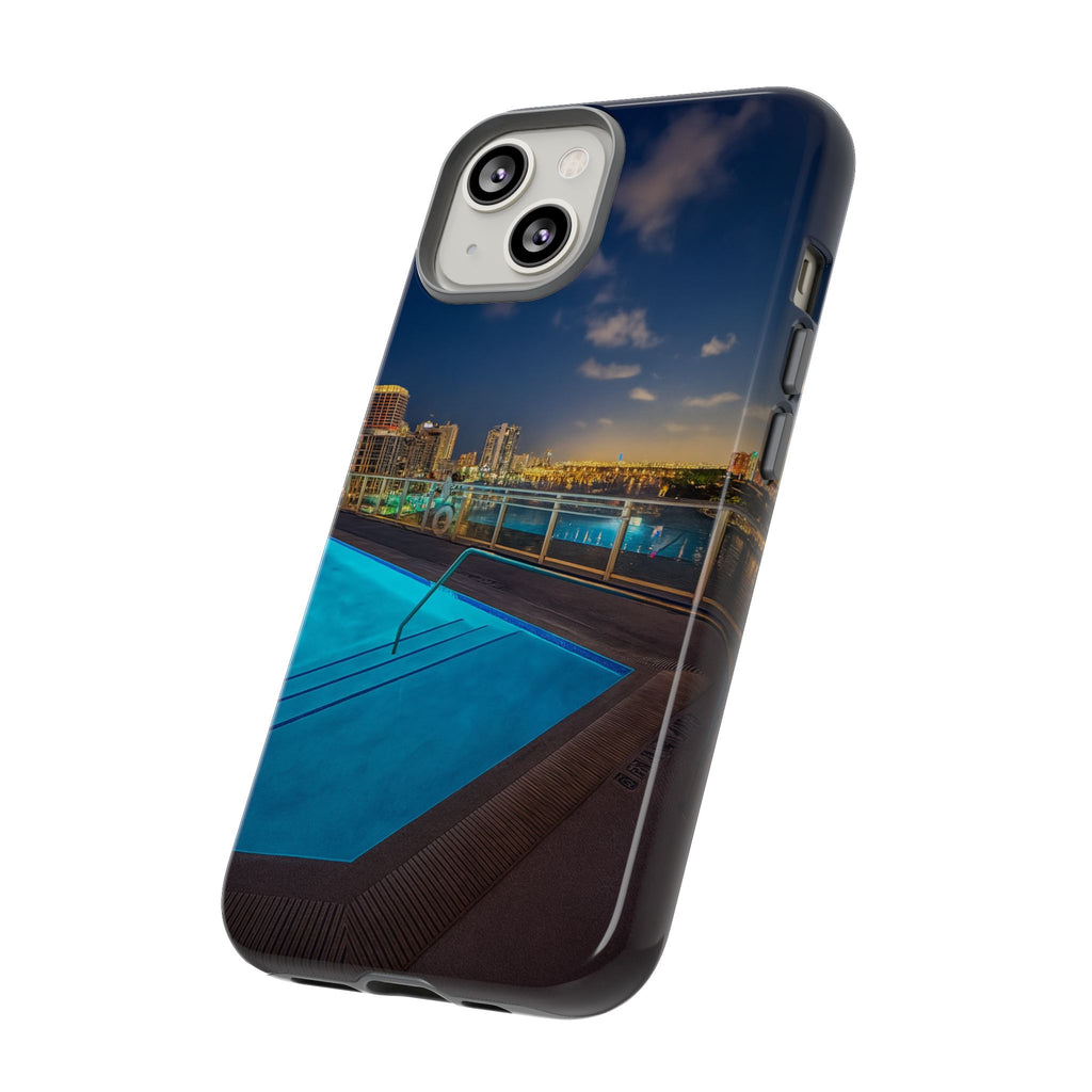 "Skyline Reflections" – Printed Phone Case