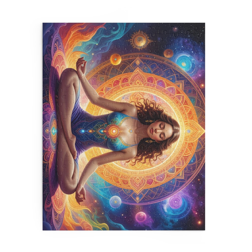 Celestial Meditation: Cosmic Spiritual Journey, Digital Mandala Fantasy Art -  L'Art Puzzle