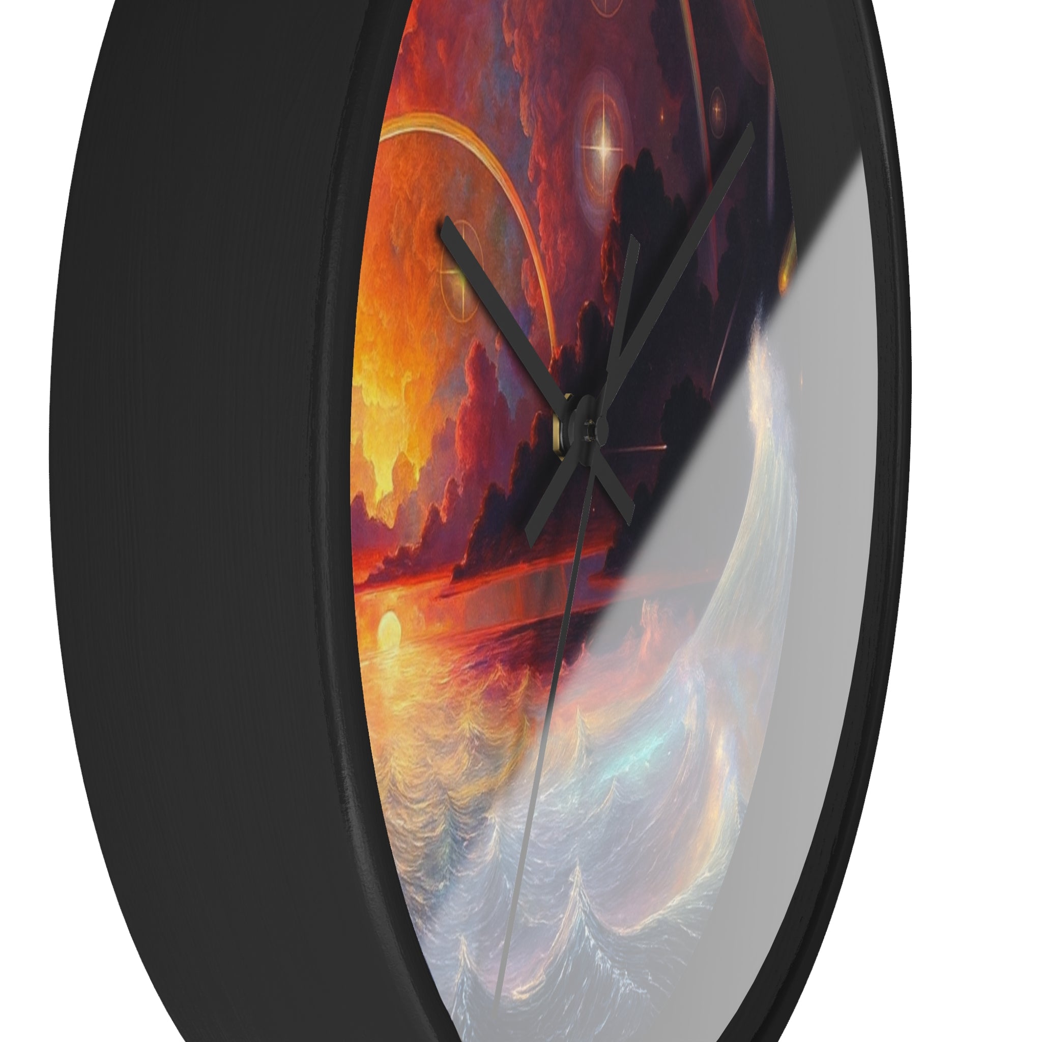 "Celestial Tides" – Art Wall Clock