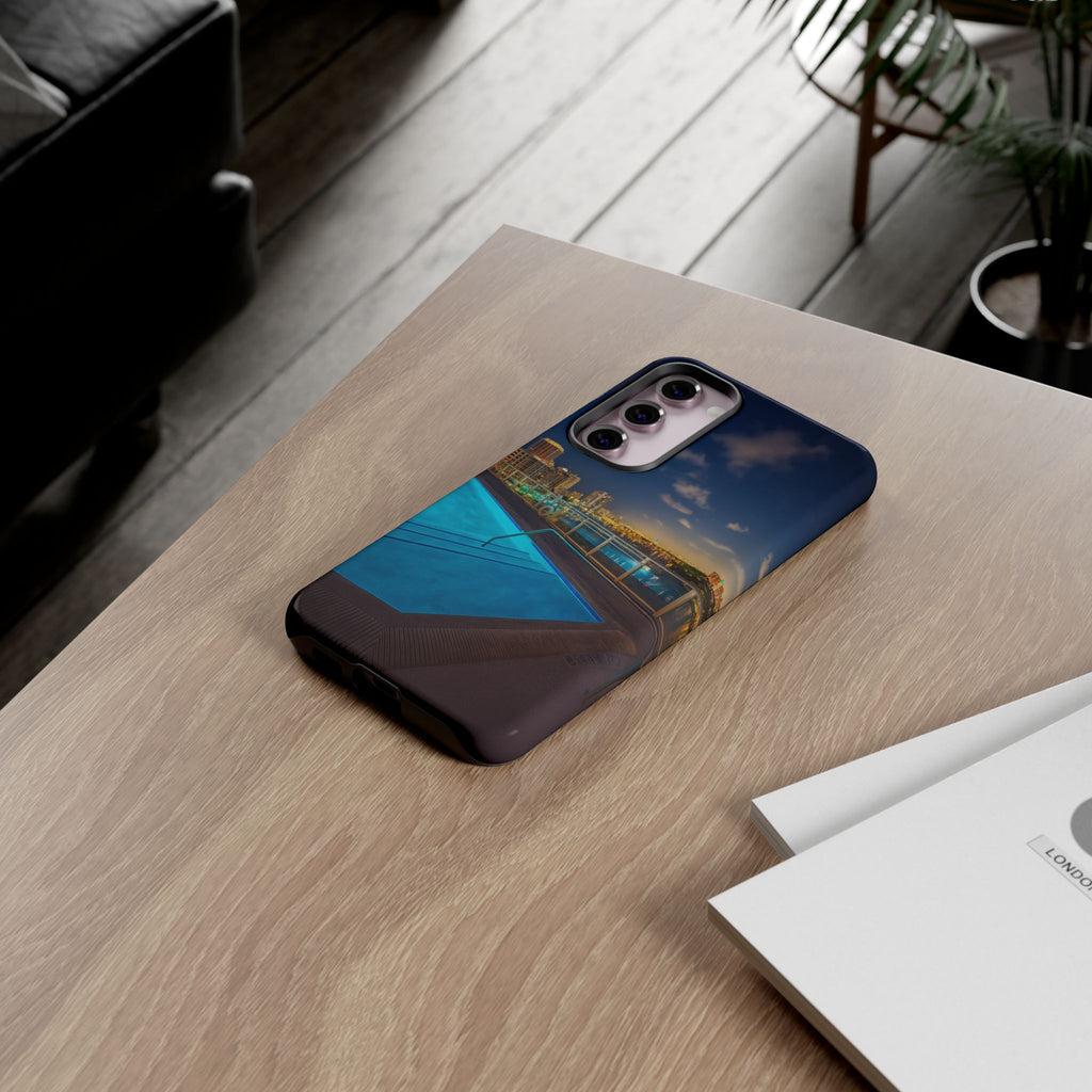"Skyline Reflections" – Printed Phone Case