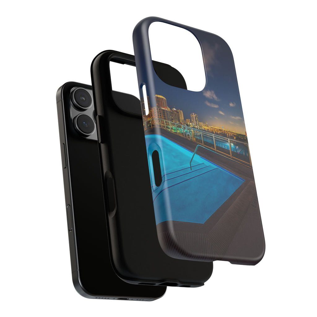 "Skyline Reflections" – Printed Phone Case