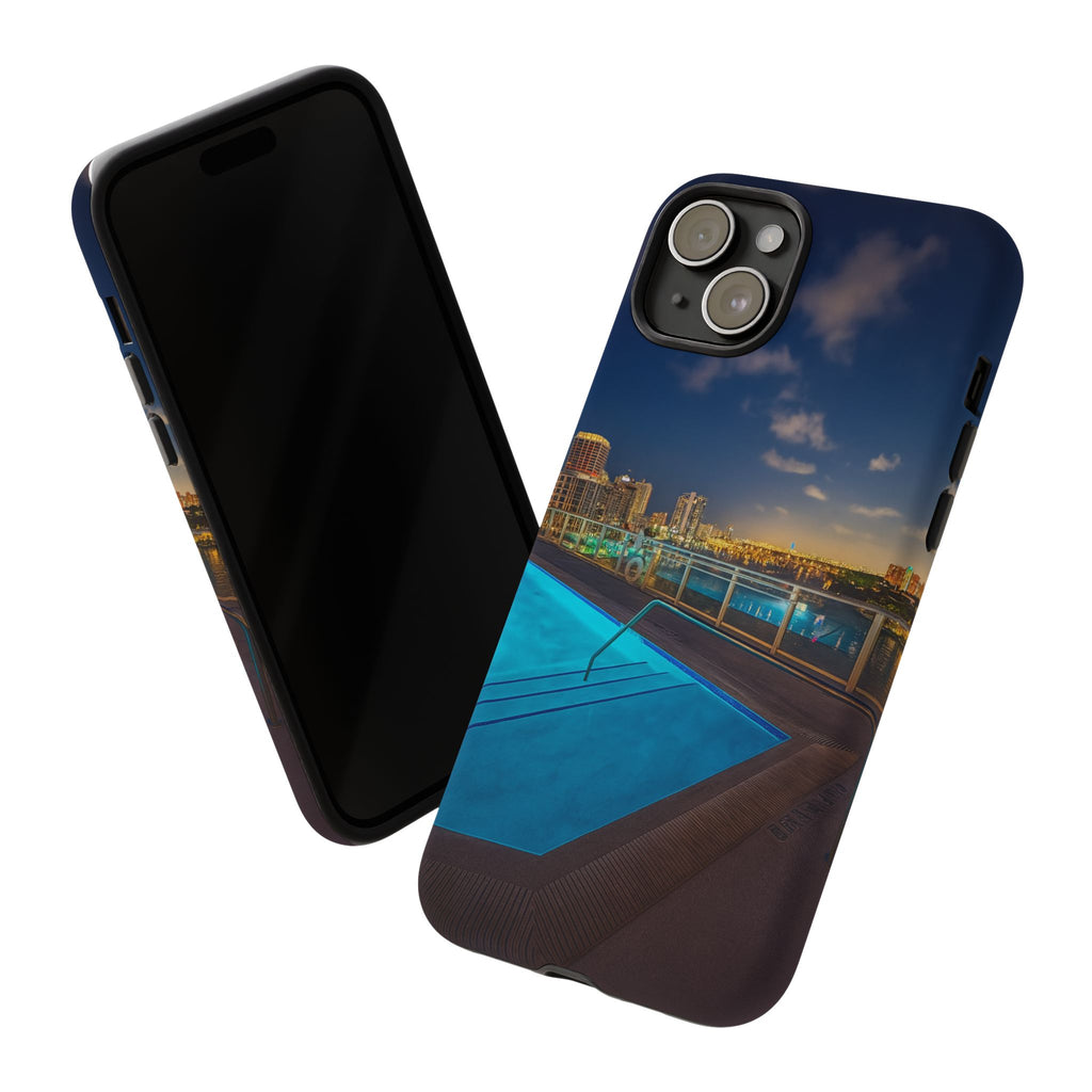"Skyline Reflections" – Printed Phone Case