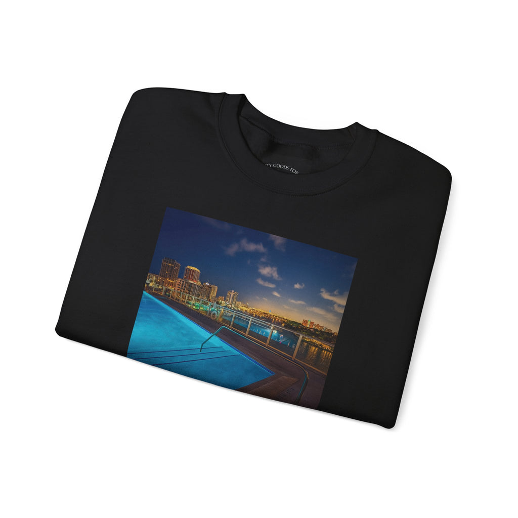 "Skyline Reflections" – Crewneck Sweatshirt