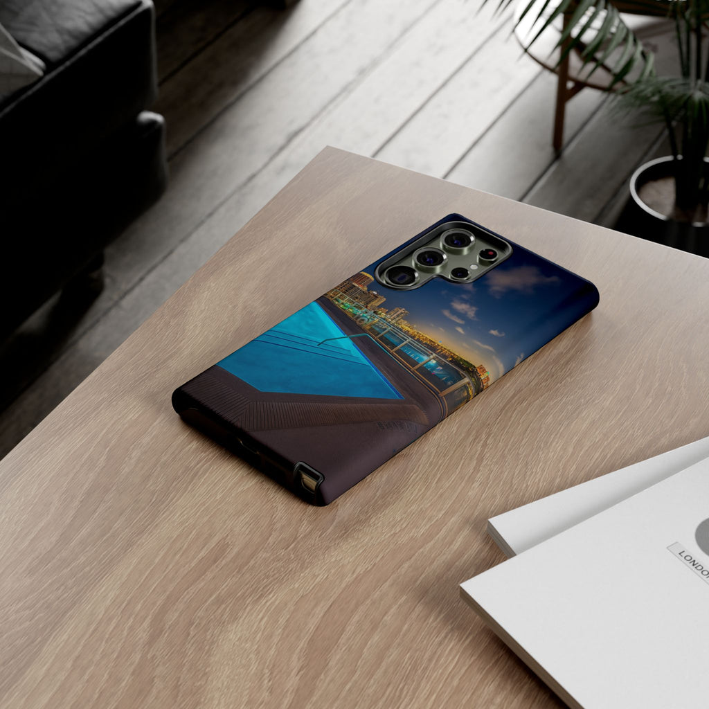 "Skyline Reflections" – Printed Phone Case