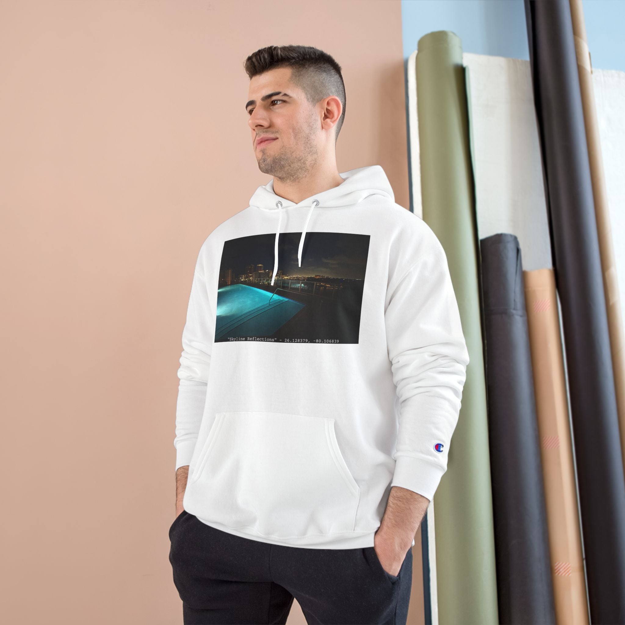 "Skyline Reflections" – Champion Edition Hoodie