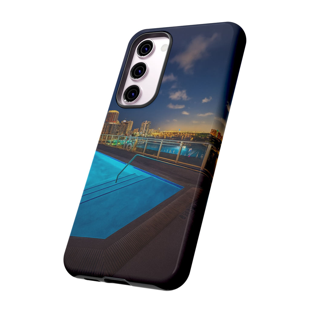 "Skyline Reflections" – Printed Phone Case