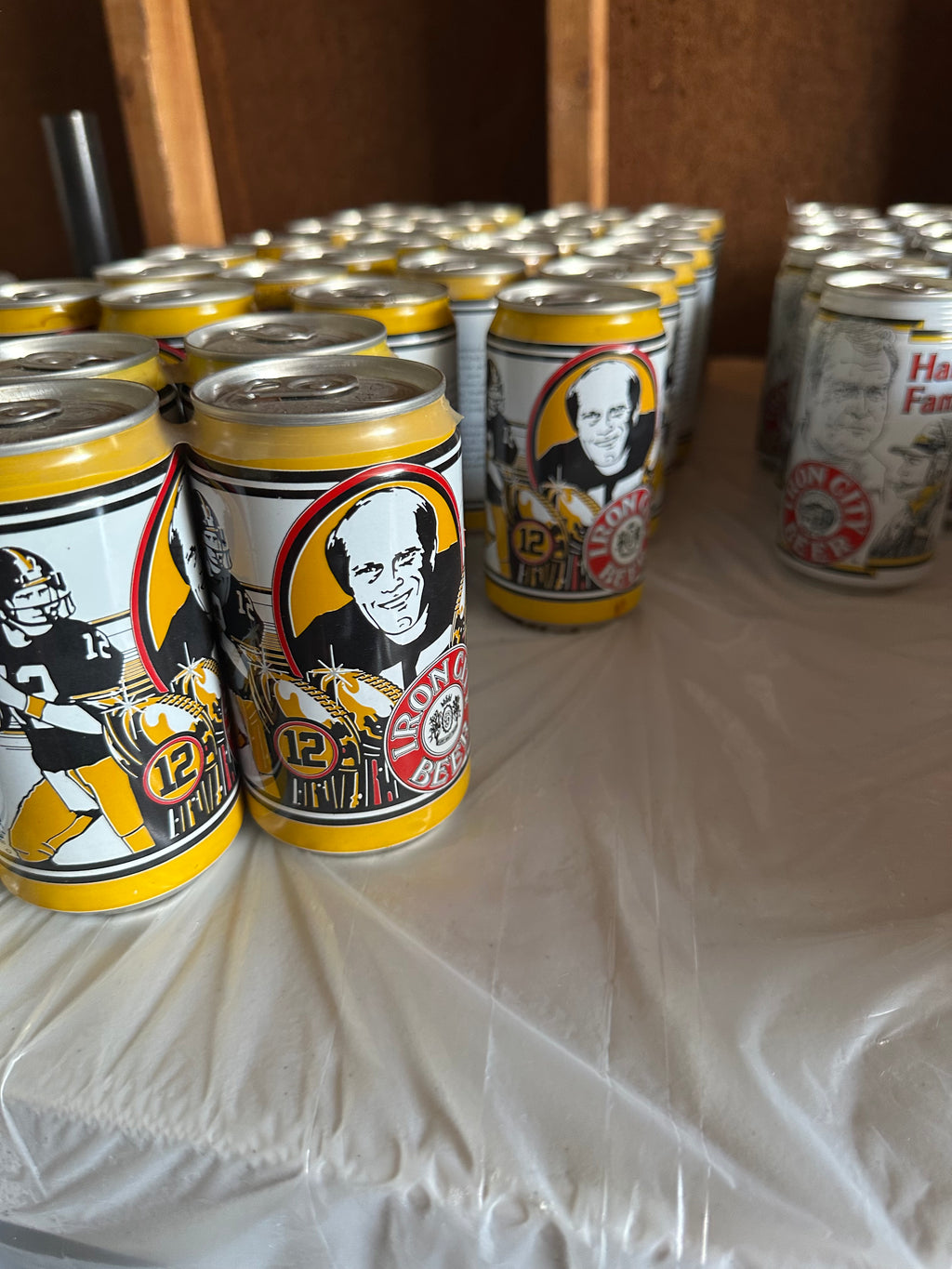 Terry Bradshaw (4x Super Bowl Can) - Vintage Sports Cans