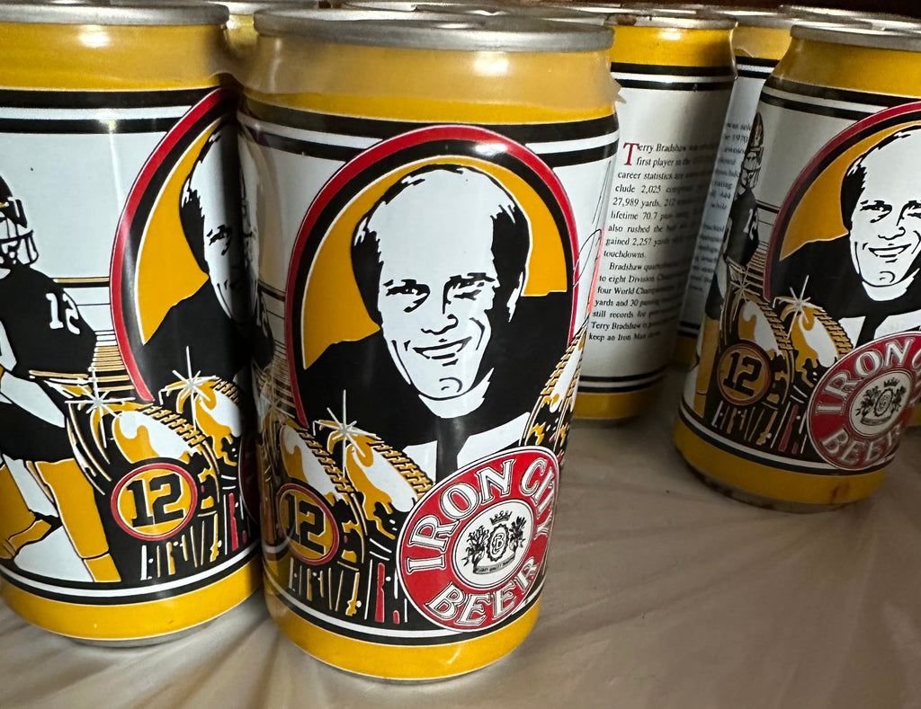 Terry Bradshaw (4x Super Bowl Can) - Vintage Sports Cans