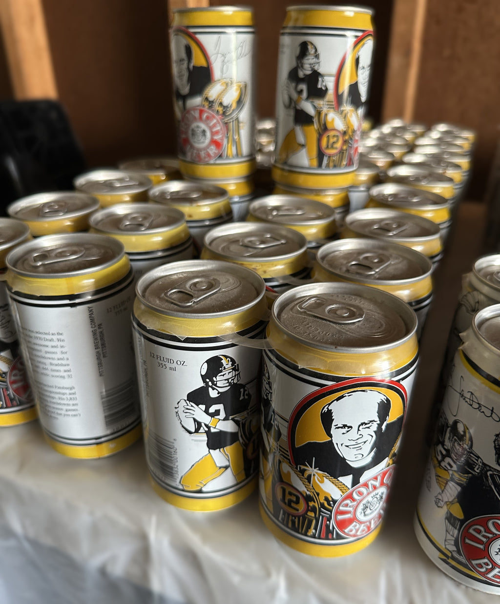 Terry Bradshaw (4x Super Bowl Can) - Vintage Sports Cans