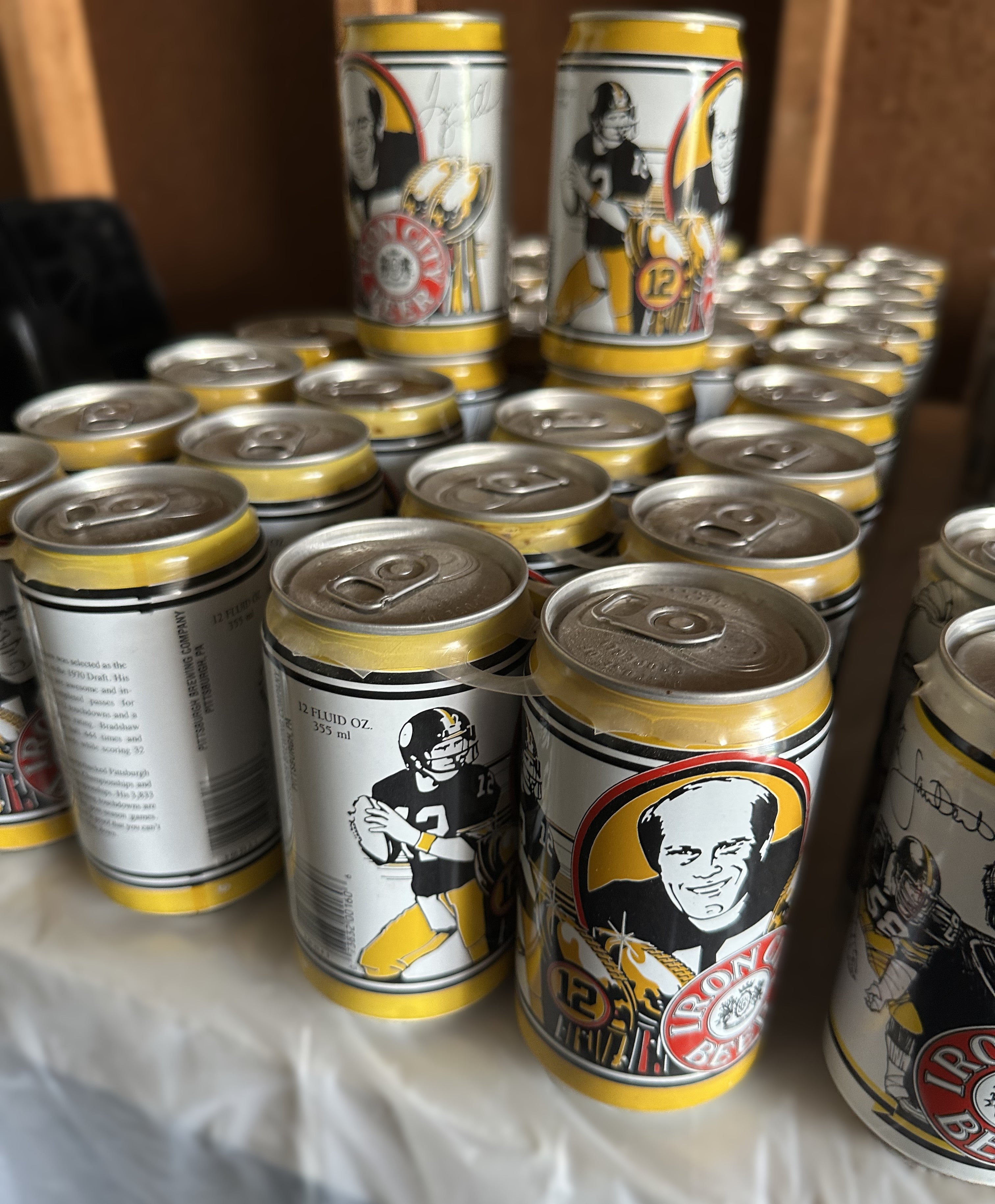 Terry Bradshaw (4x Super Bowl Can) - Vintage Sports Cans