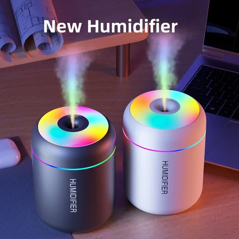 180ml USB Humidifier – Essential Oil Aroma Mist Maker for Home, Office & Car