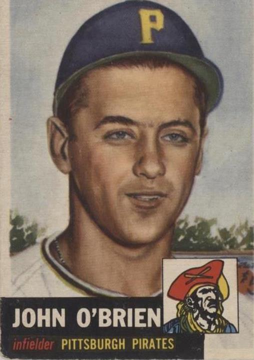 1953 Topps - High # Johnny O'Brien #223 (RC)