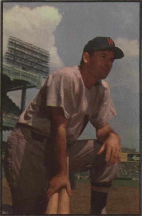 1953 Bowman Color - Mickey Vernon #159