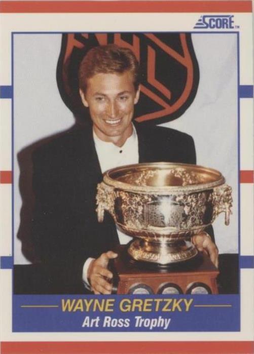 1990-91 Score - Award Winners Wayne Gretzky #361